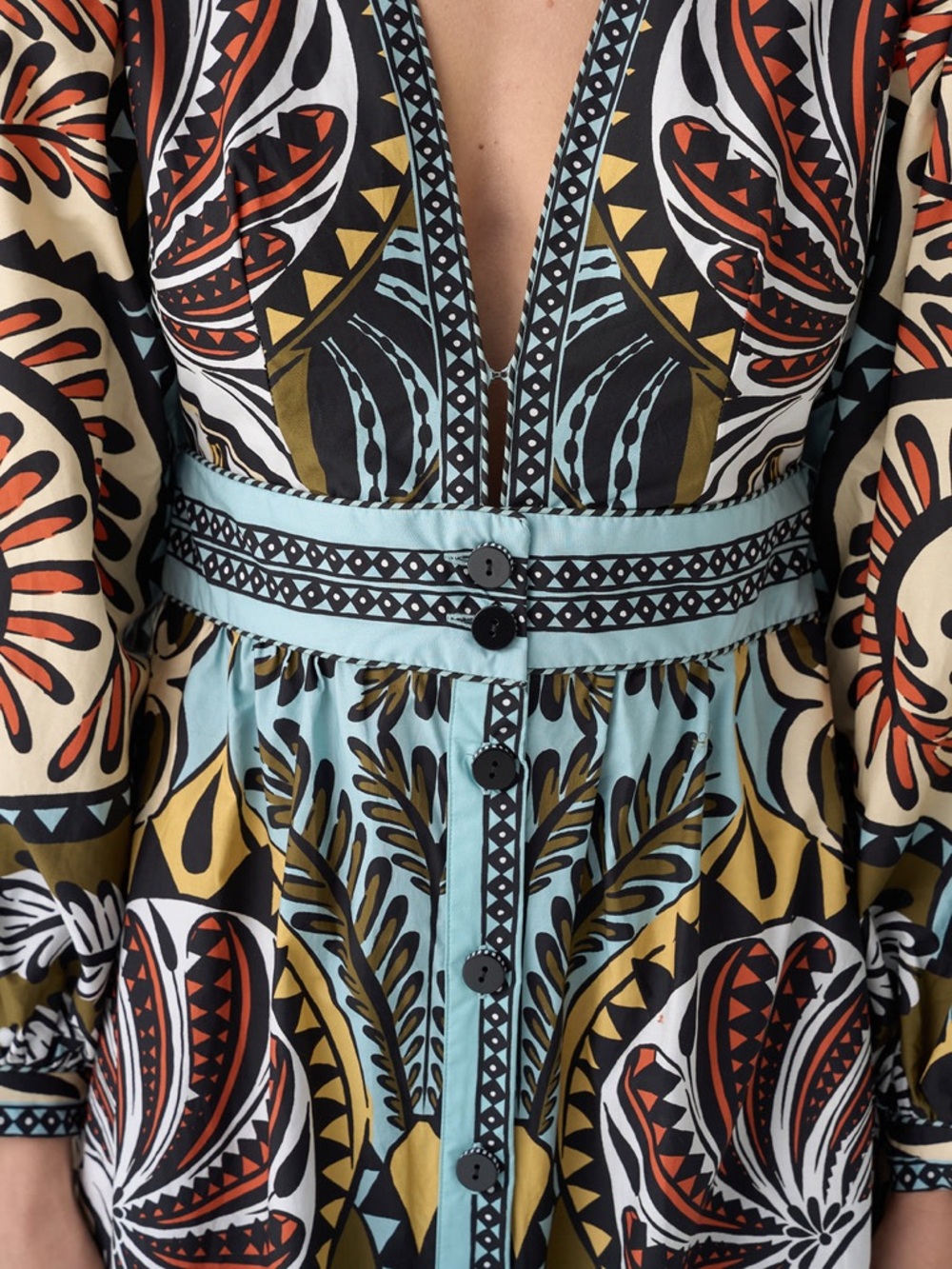 FARM Rio Multicolor Balamana Maxi Dress Size XS NWT - Picture 6 of 16